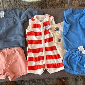 Carter's Kids Clothing Set - Blue, Red, Pink